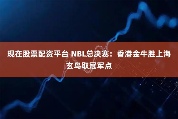 现在股票配资平台 NBL总决赛：香港金牛胜上海玄鸟取冠军点